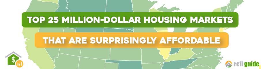 most affordable million dollar housing markets