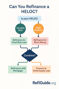 Refi-HELOC infographic